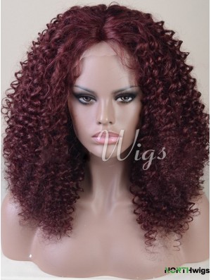 Ideal 14 inch Long Kinky Wigs For Black Women